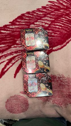 Paldean fates tin Charizard promo