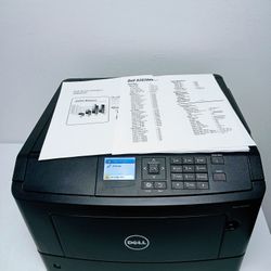  ✅️Laser Printer DELL S2830dn🔷️Prints Automatically Double-Sided🔷️Printing Speed Up To 40ppm🔷️USB 2.0🔷️Network🔷️Ethernet RJ-45🔷️🔷️