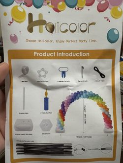 Ballon Arch And Stands
