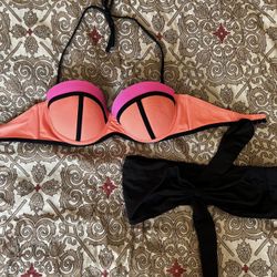 Two Bikini Tops Preowned