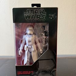 Black Series First Order Elite SnowTrooper 