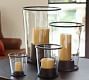 Pottery Barn Jameson Hurricane Candle Holders