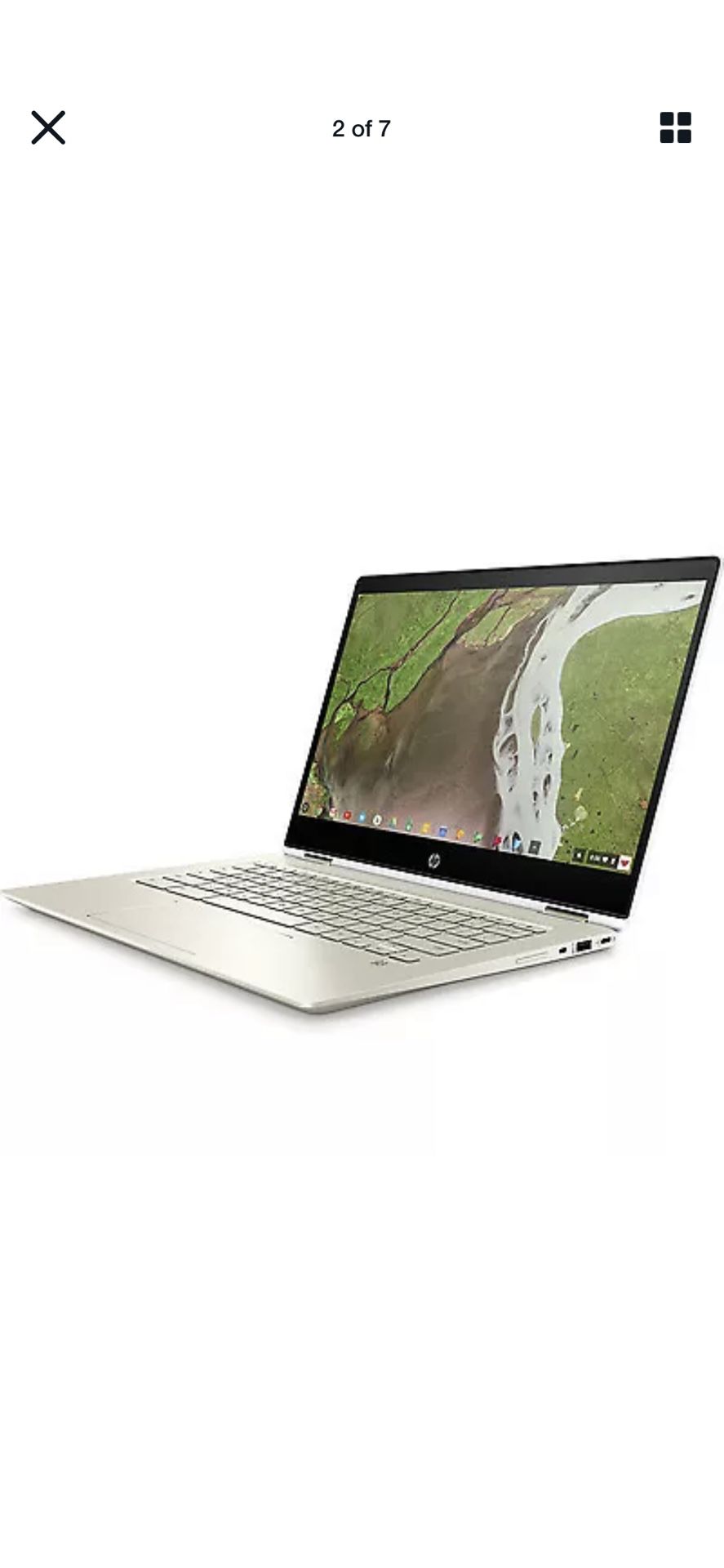 HP Chromebook X360 14” 2-in-1 Touchscreen Laptop