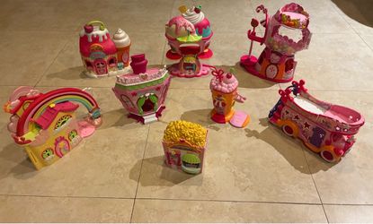 Vintage My Little Pony Ponyville Collection By Hasbro