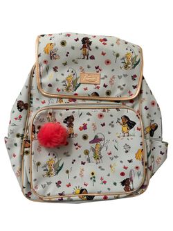 Disney Animators Collection Backpack Tinker Bell Moana Pocahontas Floral