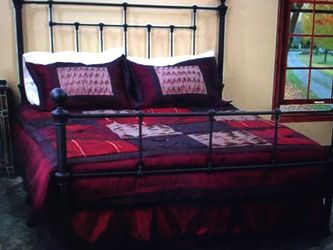 Queen mattress and box springs only 125. Must go this week. I am not selling the bedframe