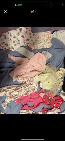 Gently used baby girl clothes