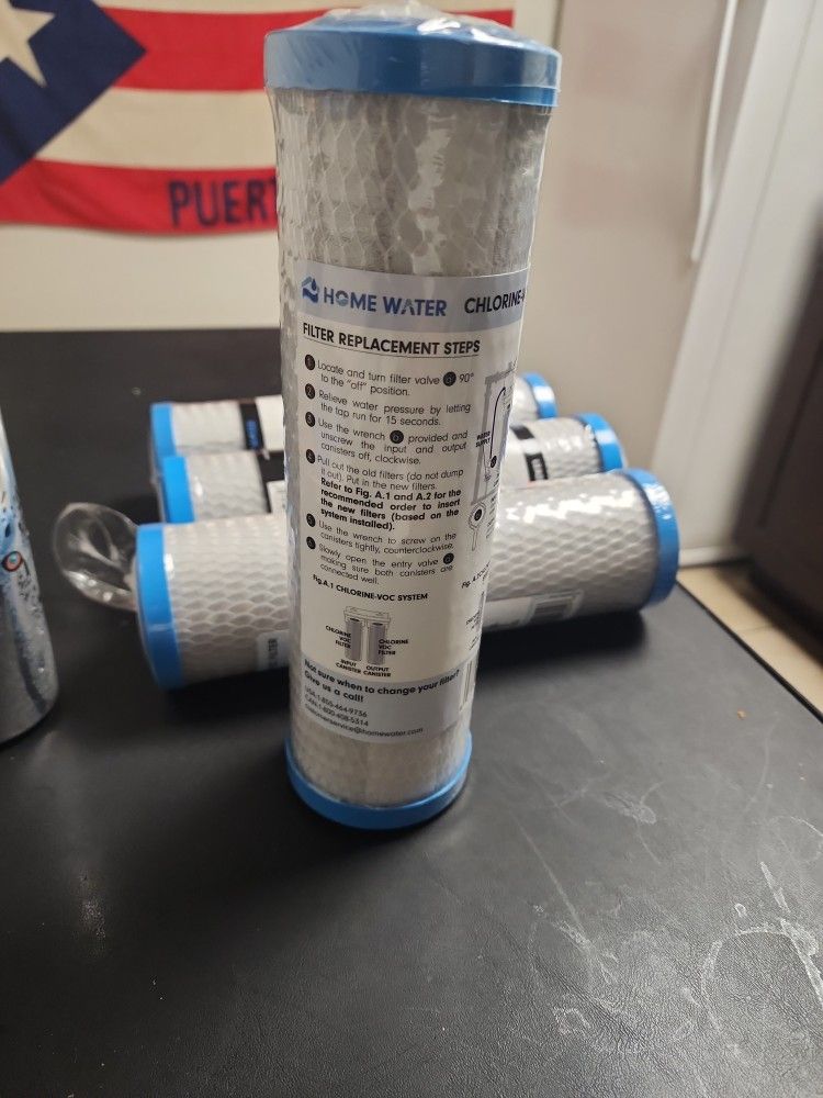 Home Water Chlorine Voc Filter