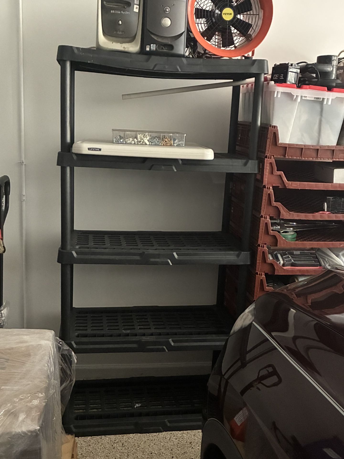 Storage Shelving Unit 5 Shelves 