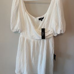 white lulu’s dress - size medium 
