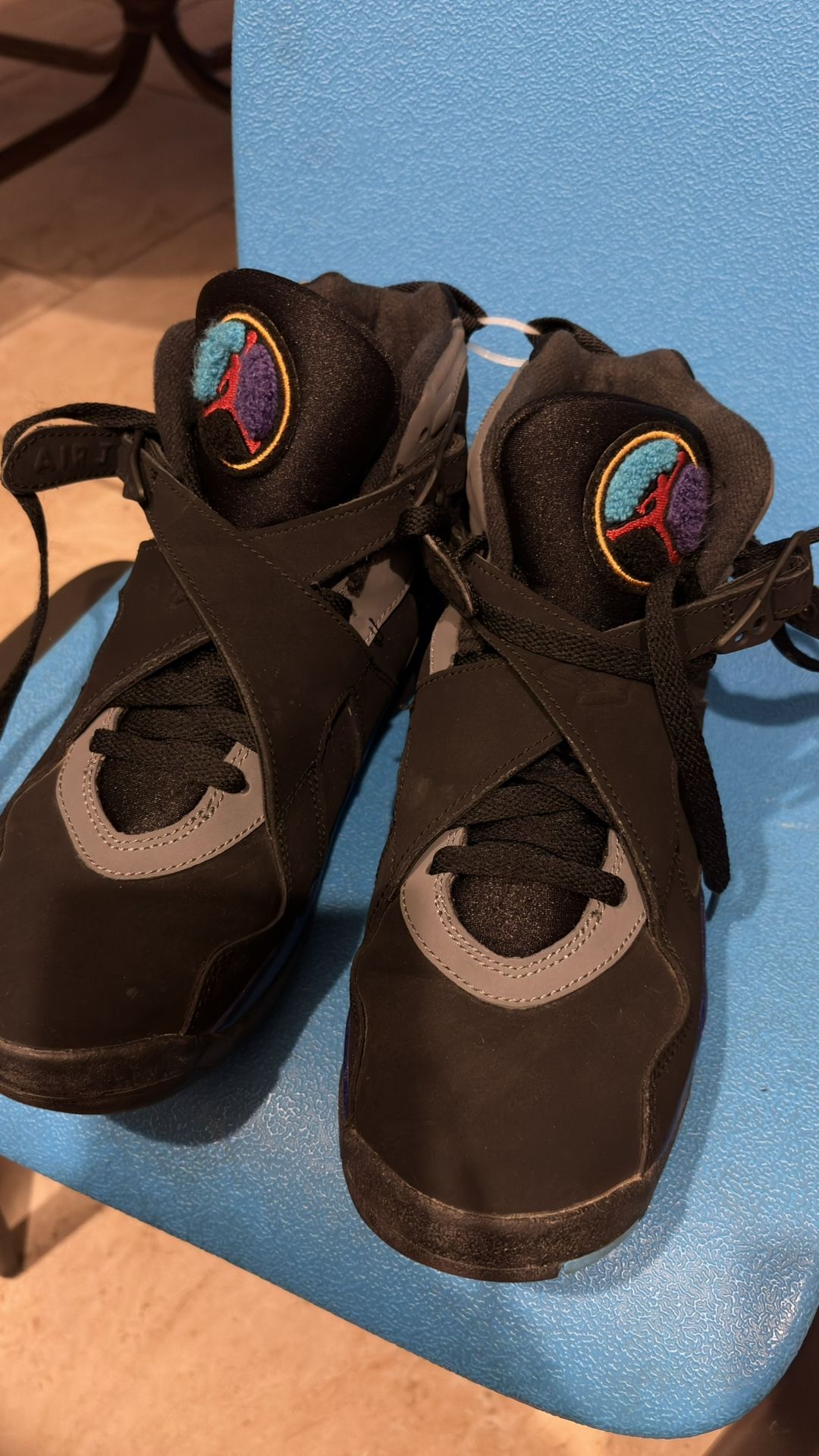 Jordan Retro Jordan 8 en Negro/Multicolor por AIR JORDAN