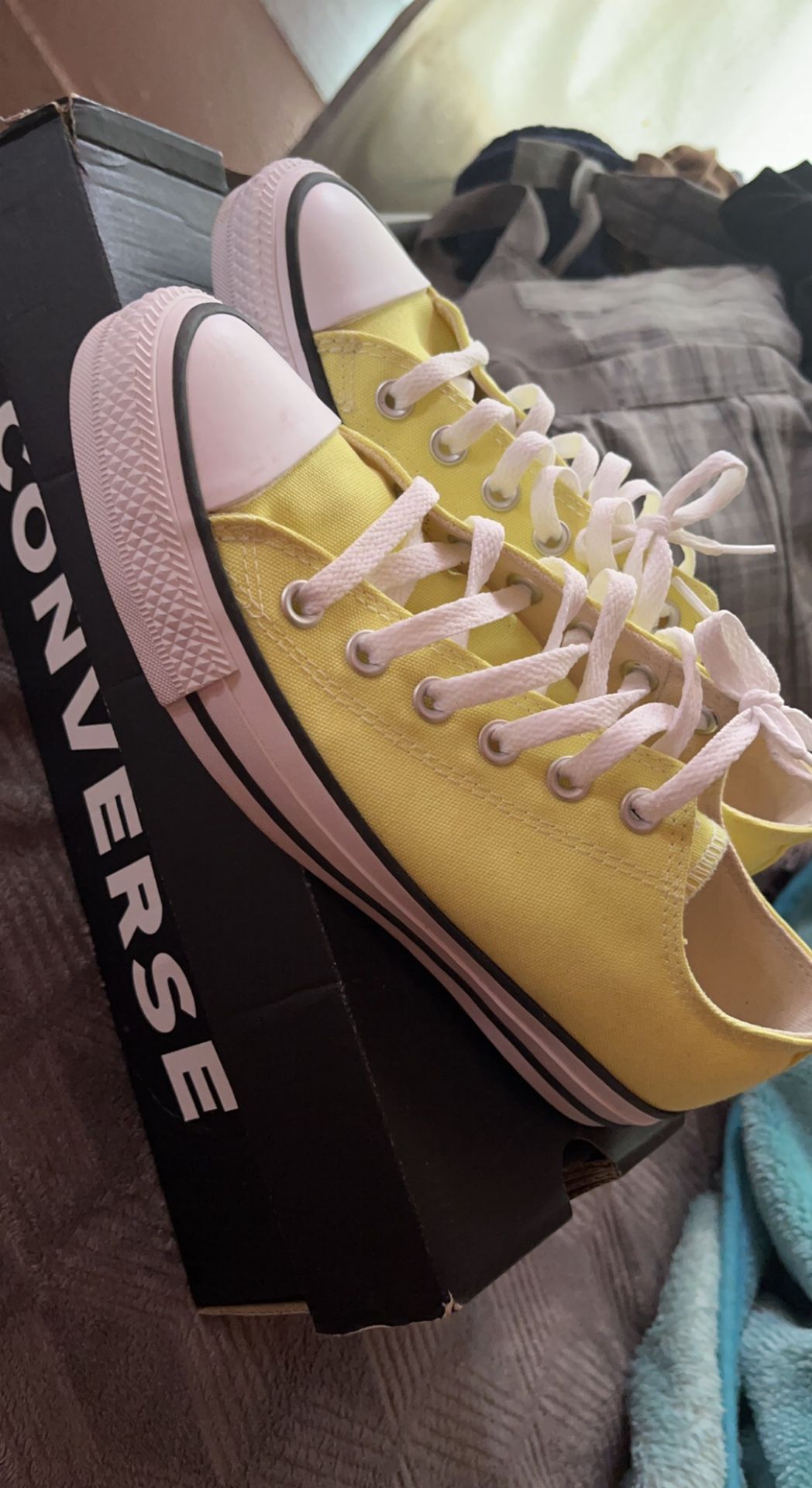 Yellow Converse