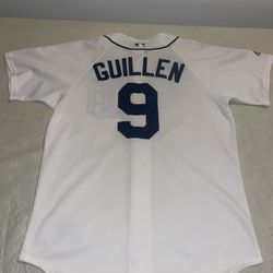 Carlos Guillen Detroit Tigers Majestic Jersey White Clean Mens Medium USA 6400