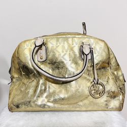 Michael Kors Gold Purse $25