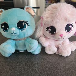 Plushes Pets Stuffed Animals (Like NEW)