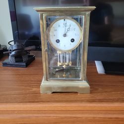 Antique French Crystal Regulator 