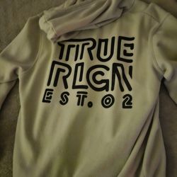 True Religion CREAM Hoodie
