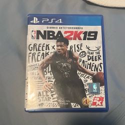 NBA 2K19 for [Console, e.g., PS4, Xbox One, Nintendo Switch] - Great Condition