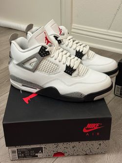 Size 11 - Jordan 4 White Cement