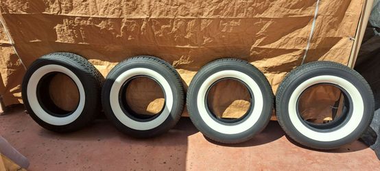 White wall tires 14"   (set of 4)