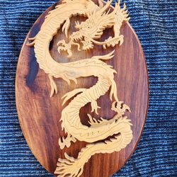 Hand Made Dragon Plaque