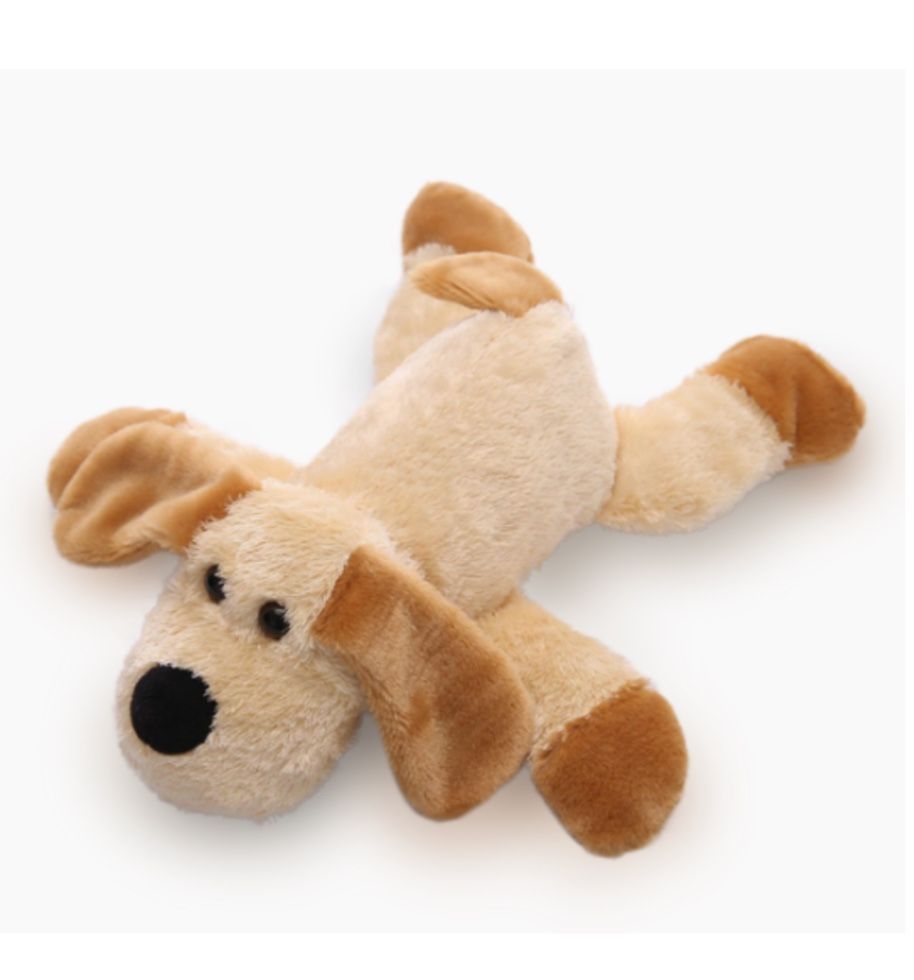 13" Floppy Laying Dog Plush