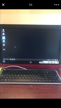 Hp all in one desktop computer