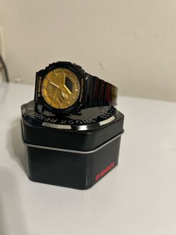 Casio G-Shock Watch Black and Gold