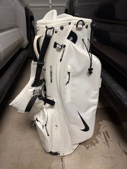 Nike Sport Lite Stand Bag – White – Average Condition