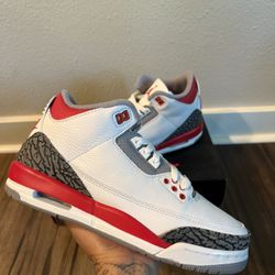 Jordan 3 Fire Red GS