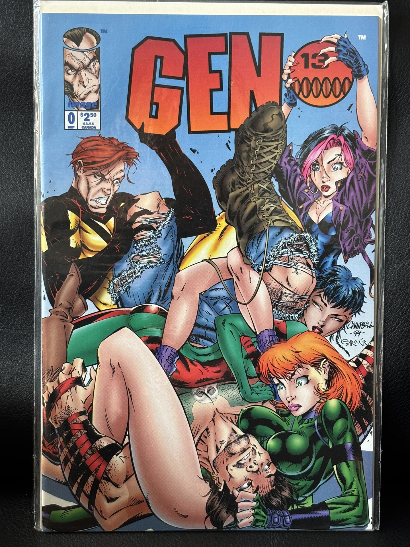 1994 Image Comics: Gen 13 Issue #0