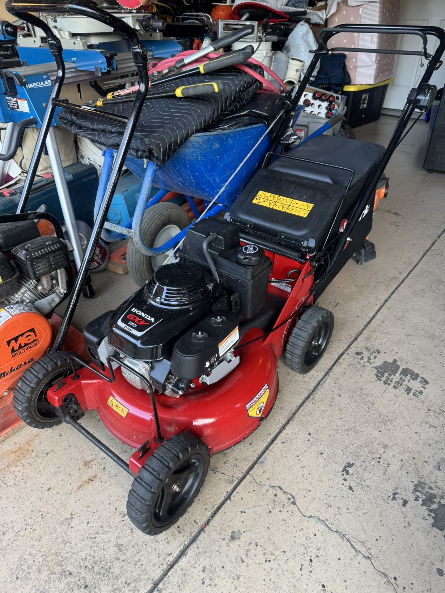 Exmark X-Series 21 inch walk behind mower