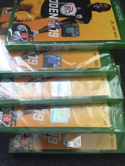 Madden NFL 19 Xbox One (Brand New Sealed)