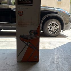 RIDGE WET TILE SAW WITH STAND 