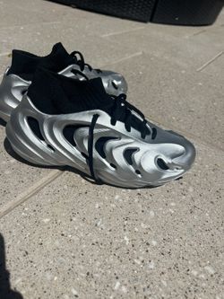 Silver Unique Sneakers
