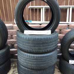 245. 45 R19 4 Tires
