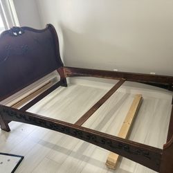 Full Sized Wood Bed Frame
