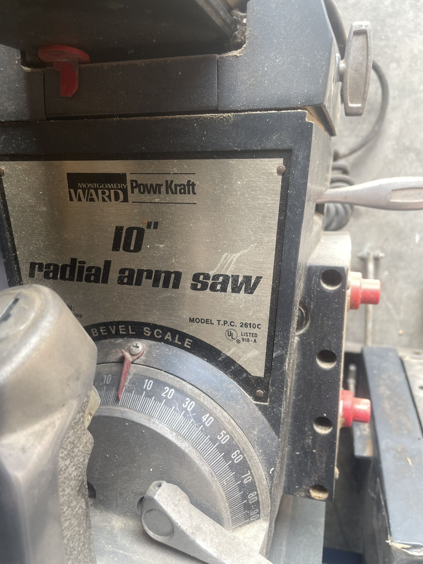 Radial Arm Saw
