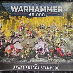 Orks Beast Snagga Stampede 40k NOS