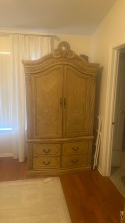Bedroom furniture, $600 for both