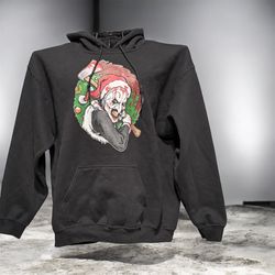 Terrifier 3 Art the Clown Pullover Hoodie, no tags fits like a medium. 23” pit to pit, 26” length.