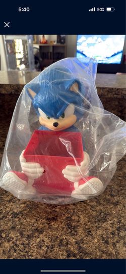 Sonic 3 Cinemark Popcorn Bucket