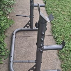 Bench Press Rack w/weight Storage Arms