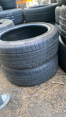 Two tires 205/45/17 Nexen