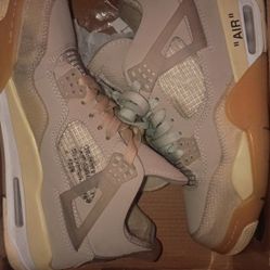 Jordan 4 SP x Off-White Sail W (CV9388-100) 