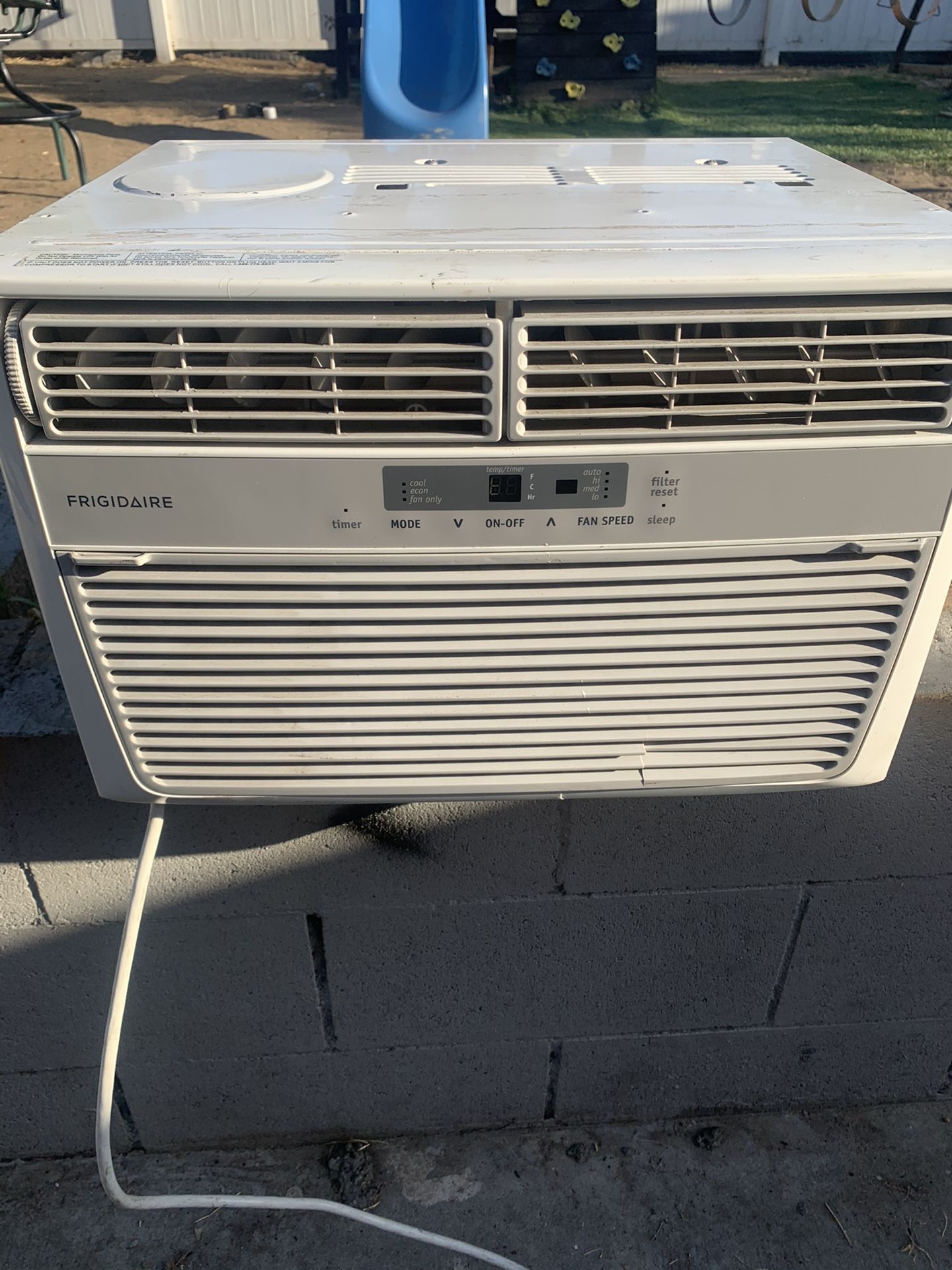 Window ac works great gets very cold asking 130