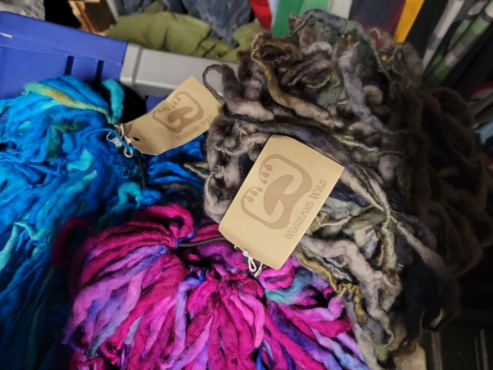 Hand Spun Rustic Big Yarn.