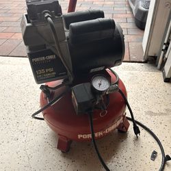 Porter-Cable Jetstream 4-Gallon Air Compressor – 135 PSI | 3 HP