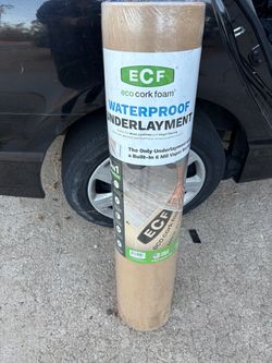 Waterproof underlayment for floors