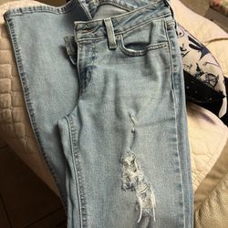 Levi’s super low boot cut